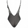 KARL LAGERFELD BEACHWEAR WOMEN'S ONE-PIECE SWIMSUIT BLACK