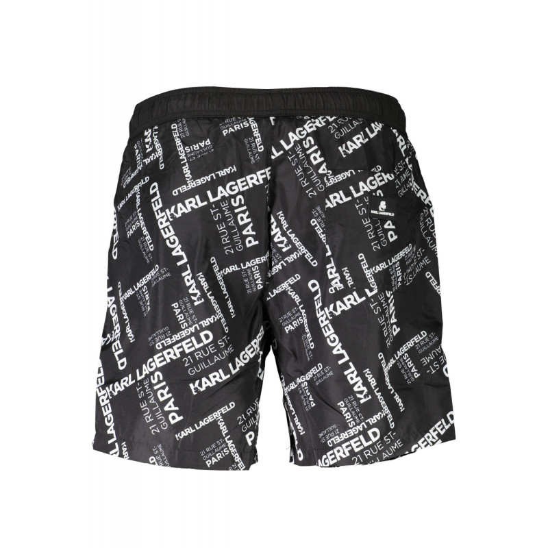 DISFRAZ ROPA INTERIOR HOMBRE NEGRO KARL LAGERFELD BEACHWEAR