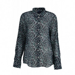 GANT DAMEN LANGARMHEMD BLAU