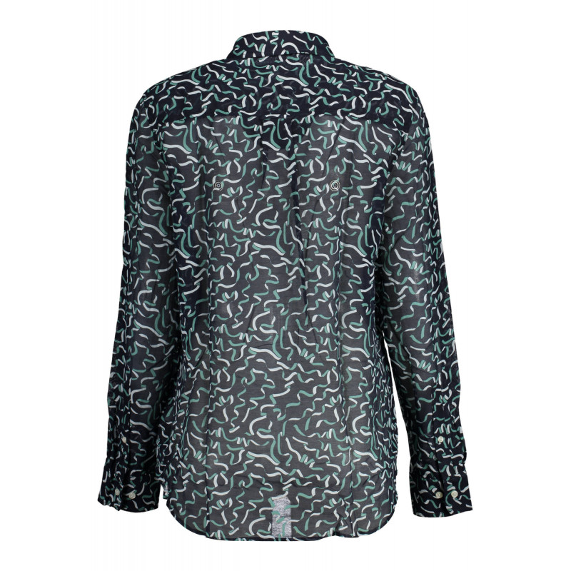 GANT CHEMISE À MANCHES LONGUES FEMME BLEU