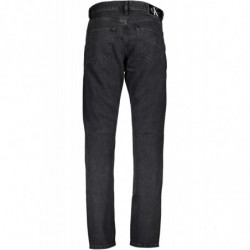 CALVIN KLEIN JEAN EN DENIM NOIR POUR HOMMES