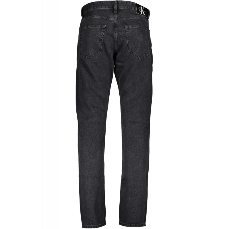 CALVIN KLEIN JEAN EN DENIM NOIR POUR HOMMES