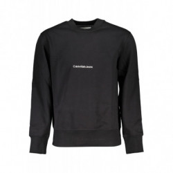 CALVIN KLEIN SCHWARZES HERREN-SWEATSHIRT MIT REISSVERSCHLUSS