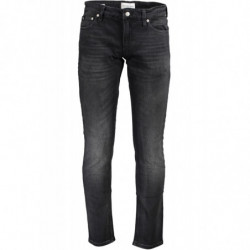 CALVIN KLEIN HERREN-JEANS AUS SCHWARZEM DENIM