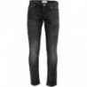 CALVIN KLEIN JEAN EN DENIM NOIR POUR HOMMES