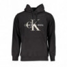 CALVIN KLEIN SCHWARZES HERREN-SWEATSHIRT MIT REISSVERSCHLUSS