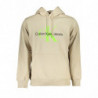 SWEAT-SHIRT SANS FERMETURE ÉCLAIR BEIGE CALVIN KLEIN POUR HOMMES