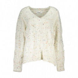 DESIGUAL WEISSER DAMENPULLOVER