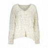 DESIGUAL MAGLIONE DONNA BIANCO