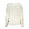 DESIGUAL MAGLIONE DONNA BIANCO