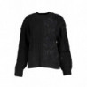 PULL DESIGUAL NOIR FEMME