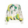 PULL DESIGUAL BLANC FEMME