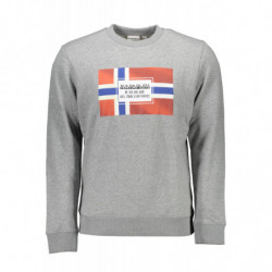 NAPAPIJRI SWEATSHIRT OHNE REISSVERSCHLUSS MANN GRAU