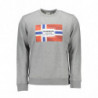 NAPAPIJRI SWEATSHIRT OHNE REISSVERSCHLUSS MANN GRAU