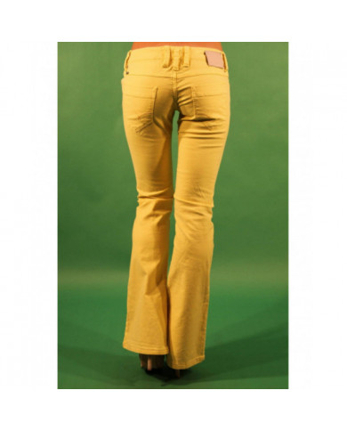 PANTALON FEMME GAUDI JAUNE