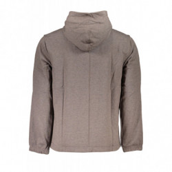 SWEAT-SHIRT SANS FERMETURE ÉCLAIR POUR HOMMES CALVIN KLEIN MARRON
