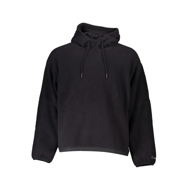 SWEAT-SHIRT SANS FERMETURE ÉCLAIR NOIR CALVIN KLEIN POUR HOMMES