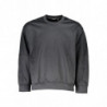 SUDADERA SIN CREMALLERA NEGRA DE HOMBRE CALVIN KLEIN