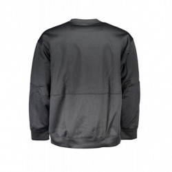 SUDADERA SIN CREMALLERA NEGRA DE HOMBRE CALVIN KLEIN