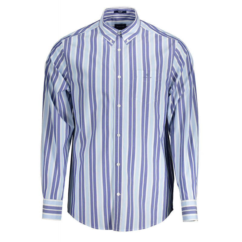 GANT CHEMISE À MANCHES LONGUES HOMME BLEU CLAIR