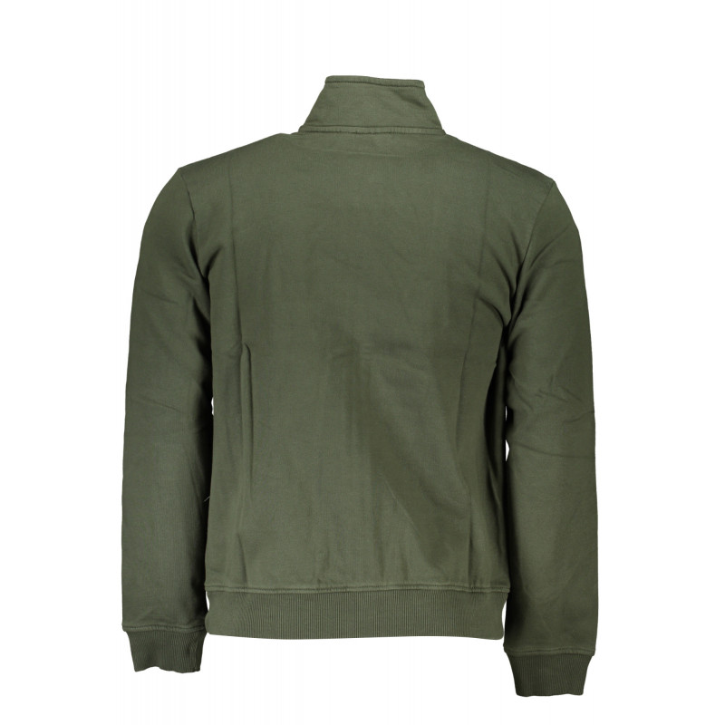 SWEAT-SHIRT ZIPPÉ NAPAPIJRI VERT POUR HOMME