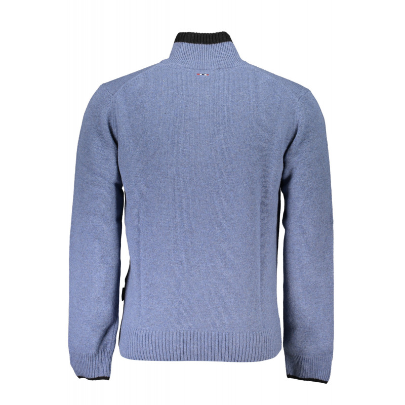 PULL NAPAPIJRI BLEU POUR HOMMES