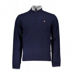 NAPAPIJRI BLAUER HERRENPULLOVER