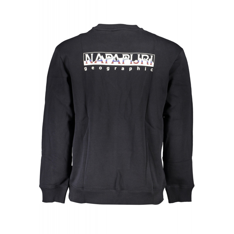 NAPAPIJRI SCHWARZES HERREN-SWEATSHIRT MIT REISSVERSCHLUSS