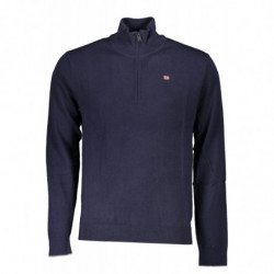 NAPAPIJRI BLAUER HERRENPULLOVER