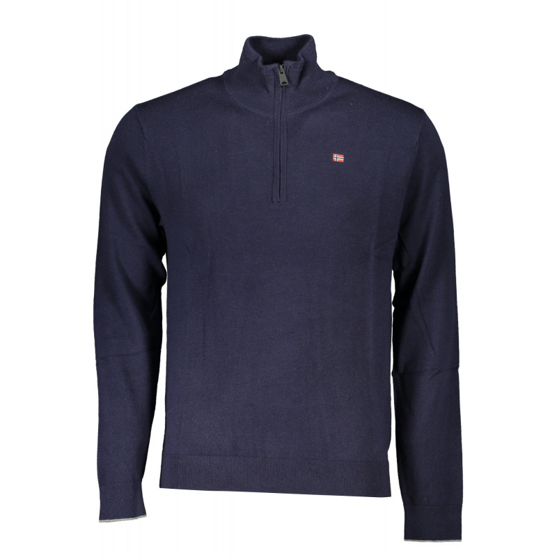 PULL NAPAPIJRI BLEU POUR HOMMES