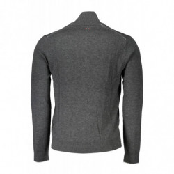 NAPAPIJRI MEN'S GRAY SWEATER