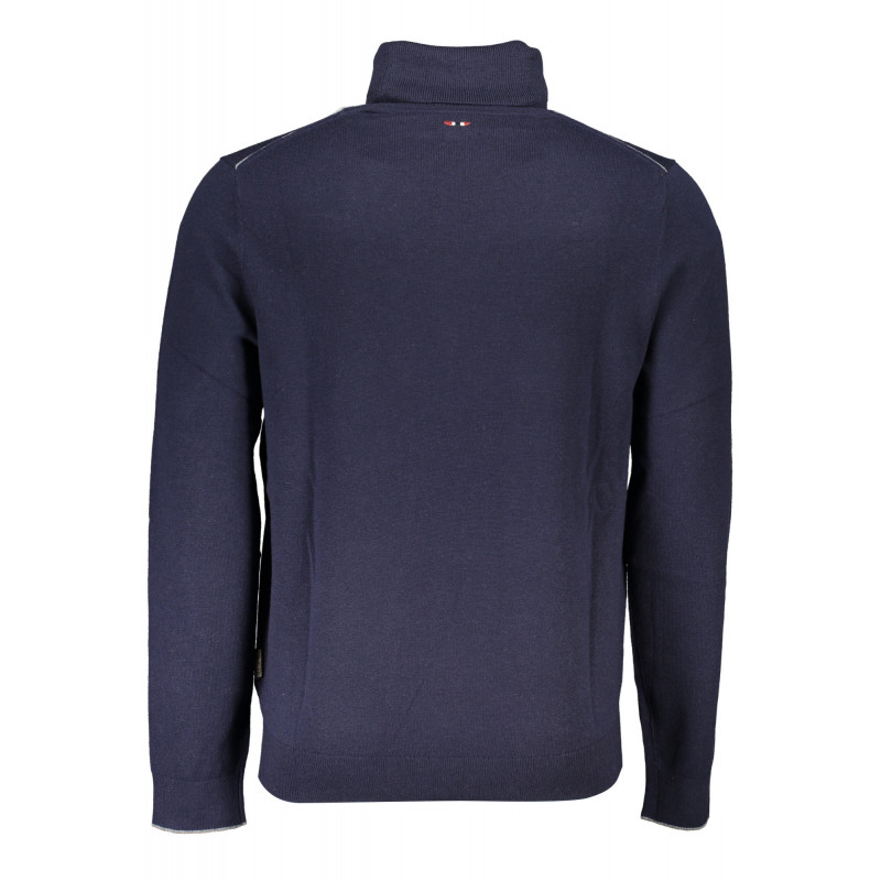 PULL NAPAPIJRI BLEU POUR HOMMES