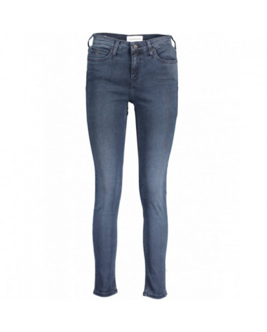 CALVIN KLEIN JEANS EN DENIM POUR FEMME BLEU
