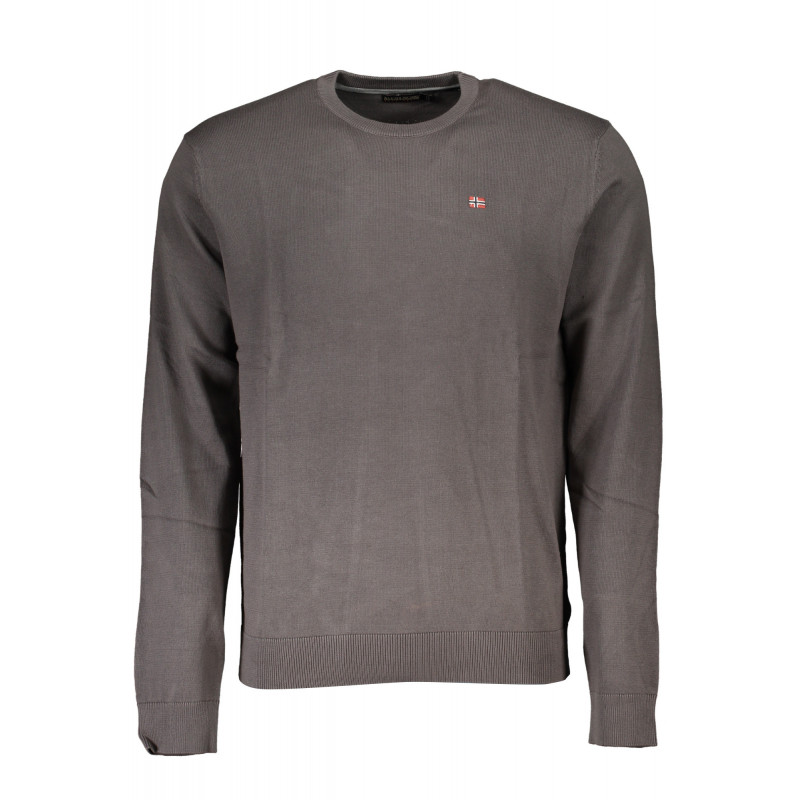 NAPAPIJRI MEN'S GRAY SWEATER