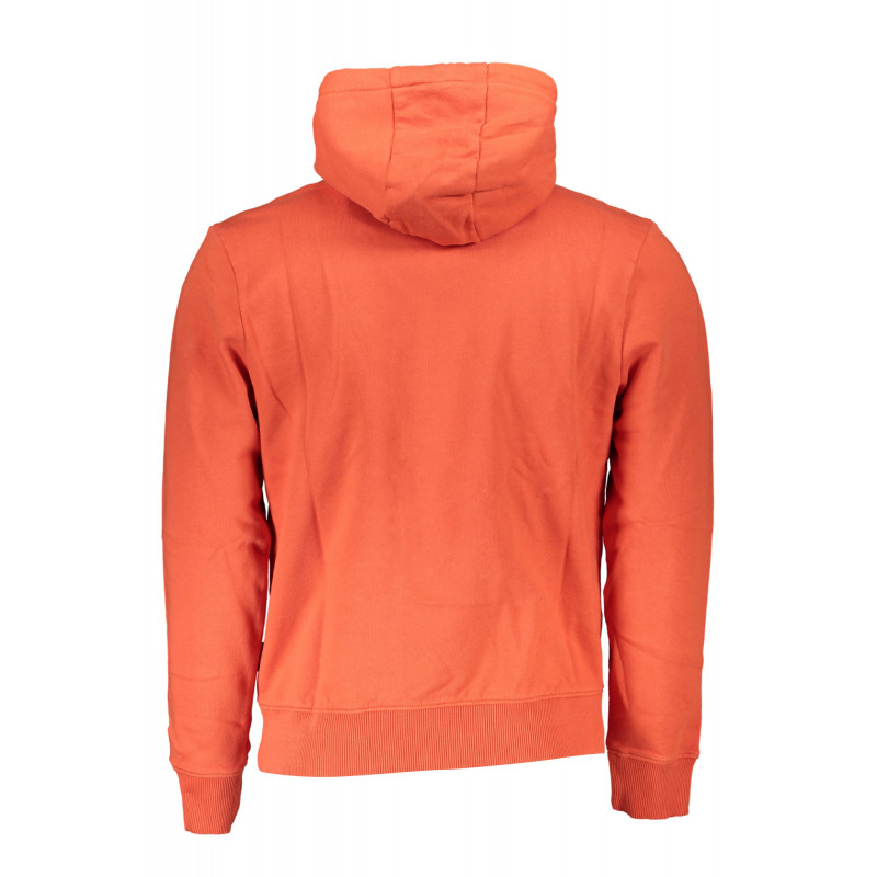 SUDADERA DE HOMBRE NAPAPIJRI ROJA CON CREMALLERA