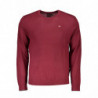 PULL NAPAPIJRI ROUGE POUR HOMMES