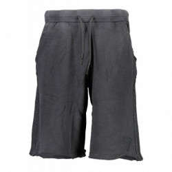 GUESS JEANS PANTALON BERMUDA HOMME NOIR