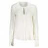 PATRIZIA PEPE WOMEN'S LONG SLEEVE SHIRT WHITE