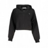 CALVIN KLEIN SCHWARZES ZIP-SWEATSHIRT FÜR DAMEN