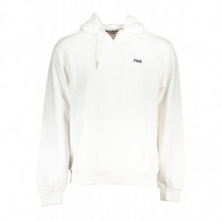 FILA SWEAT-SHIRT SANS FERMETURE ÉCLAIR BLANC POUR HOMMES