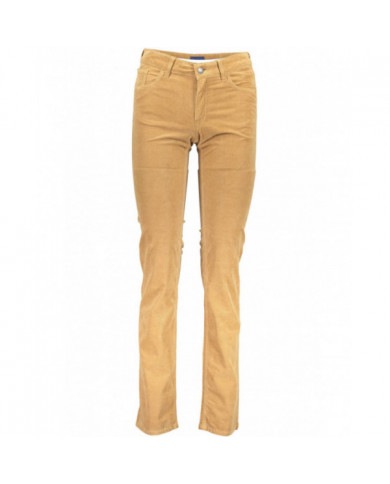 PANTALON FEMME GANT MARRON