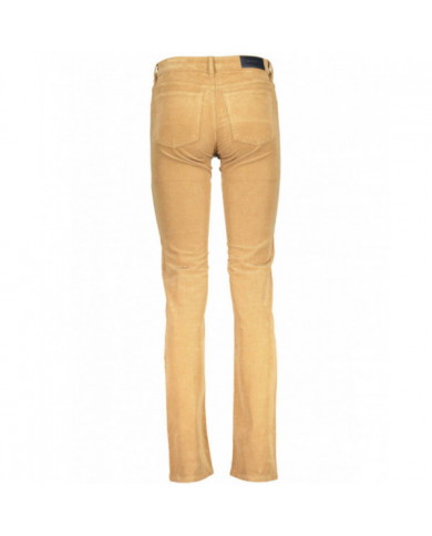 PANTALON FEMME GANT MARRON