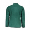 GIAN MARCO VENTURI GRÜNES REISSVERSCHLUSS-SWEATSHIRT FÜR HERREN