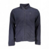 GIAN MARCO VENTURI HERREN-SWEATSHIRT MIT BLAUEM ZIP