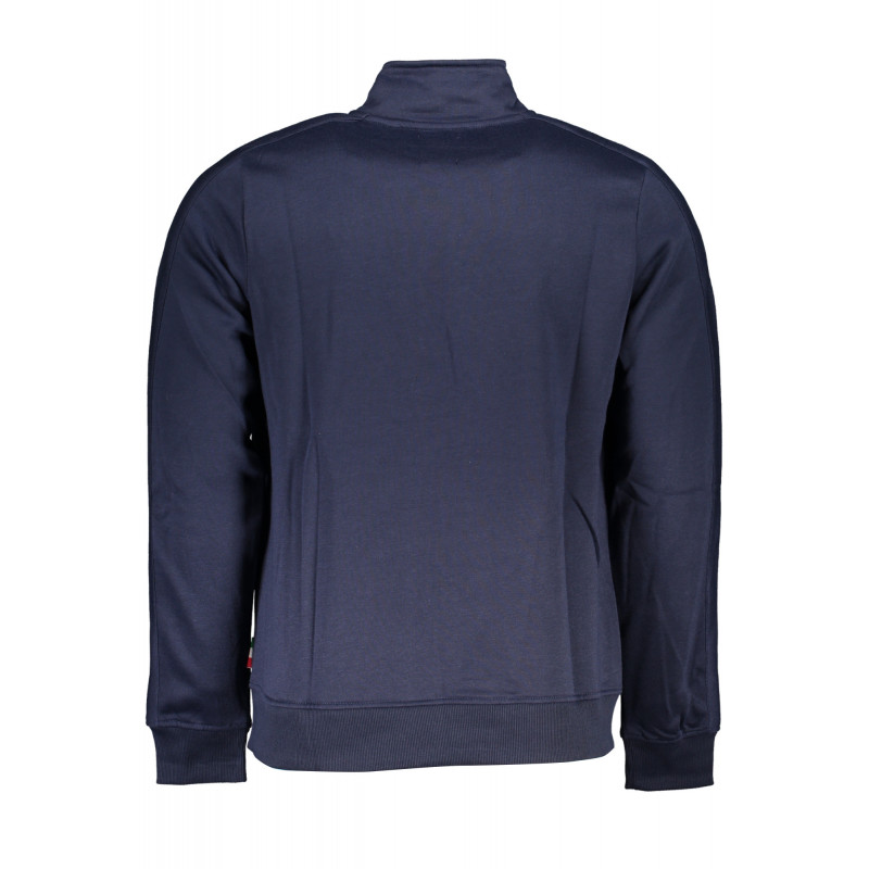 GIAN MARCO VENTURI HERREN-SWEATSHIRT MIT BLAUEM ZIP