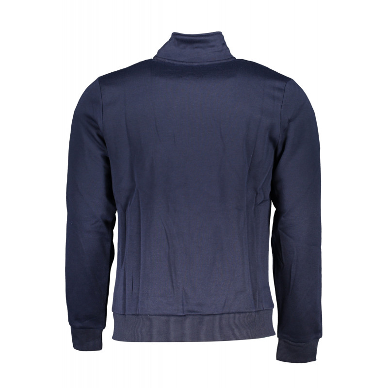 GIAN MARCO VENTURI HERREN-SWEATSHIRT MIT BLAUEM ZIP