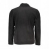 GIAN MARCO VENTURI HERREN-SWEATSHIRT MIT SCHWARZEM ZIP