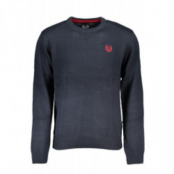 GIAN MARCO VENTURI HERREN-PULLOVER BLAU