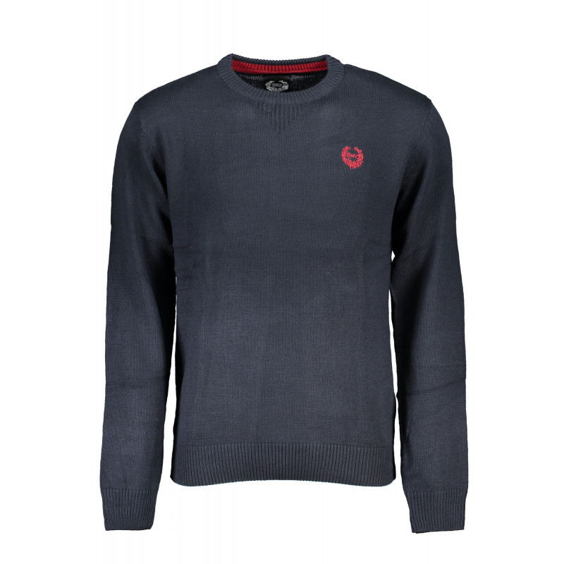 GIAN MARCO VENTURI HERREN-PULLOVER BLAU