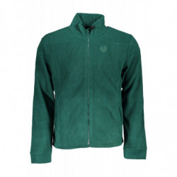 SWEAT-SHIRT ZIPPÉ VERT POUR HOMME GIAN MARCO VENTURI
